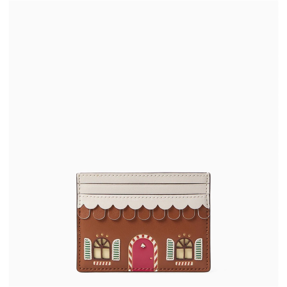 Kate Spade Gingerbread House Card Holder - Picture 7 of 7